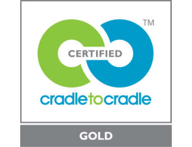 Dette produkt er Cradle to Cradle Certified™ på Guld Niveau