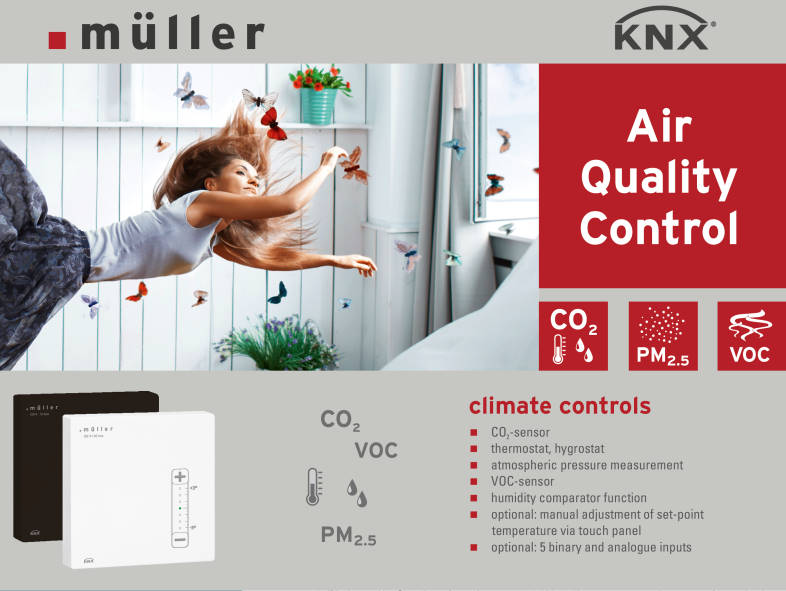 Hugo Müller bruger den leverandøruafhængige standard KNX 