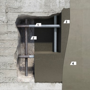 Sika, mere effektiv og mere bæredygtig beton reparation 