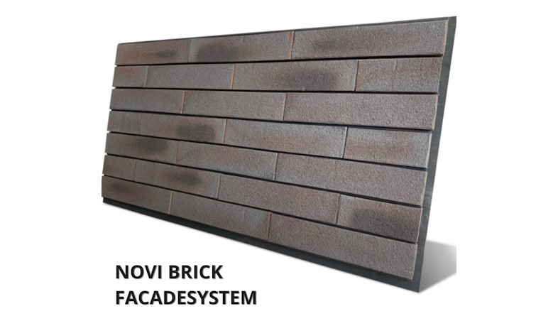 Novi Brick facadesystem 