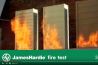 James Hardie Fire test