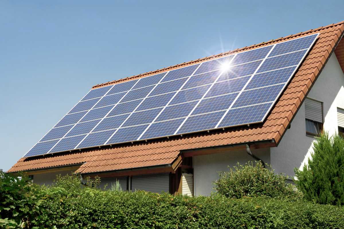 Lagring af solenergi til private husstande