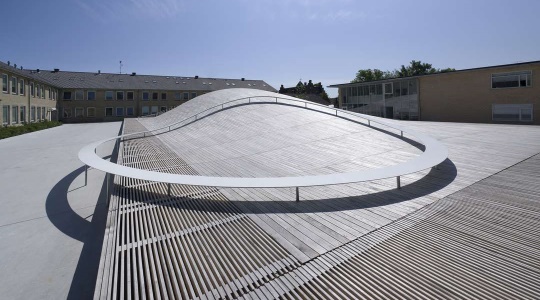 Opførelse af idrætshal, Gl. Hellerup Gymnasium