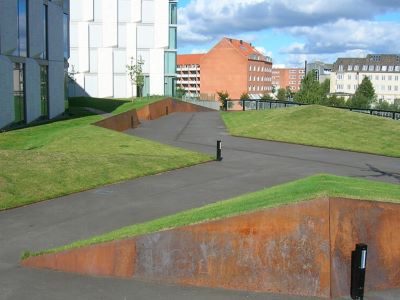 GRØNT TAG PÅ FREDERIKSBERG I KØBENHAVN