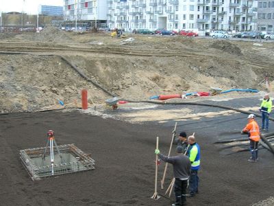 Opførelse af boliger i Søkanten