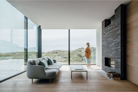 Strandhus ved den jyske vestkyst