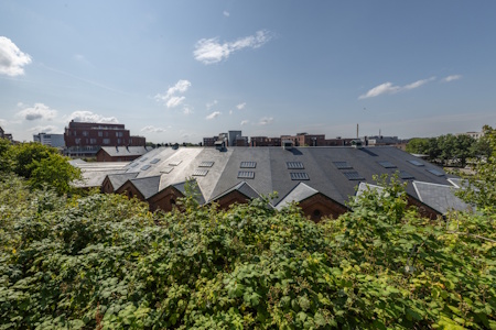 Lokomotivremisen på Viborg Station