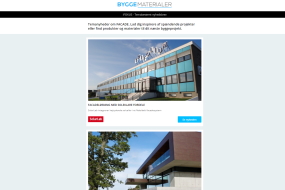 Nyheder: C2C-certifeceret Teglspån | Facadedesigns med klare driftsfordele | Bæredygtige Teglfacader | Facader i store formater | Ny Solcellefacade