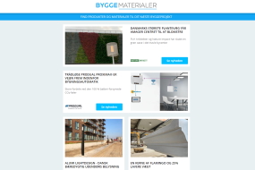Nyheder: EPD-generator til det enkelte projekt | Komplet brøndsystem | Ventilationsventiler i flotte farver | Ventilerede facader | Nyt PVC-frit gulv
