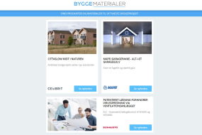 Nyheder: Bæredygtige gulve | Slidstærke og vedligeholdelsesfrie facader | Genanvendelige elevatorer | Nem radonsikring | Ny solafskærmningsautomatik