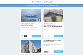 Nyheder: Homogene vinylgulve | Ny trend - Farvede akustiklofter | Komplet solafskærmning | Høje foldedøre | Byggeriets Energipris 2022 - Låsesystem