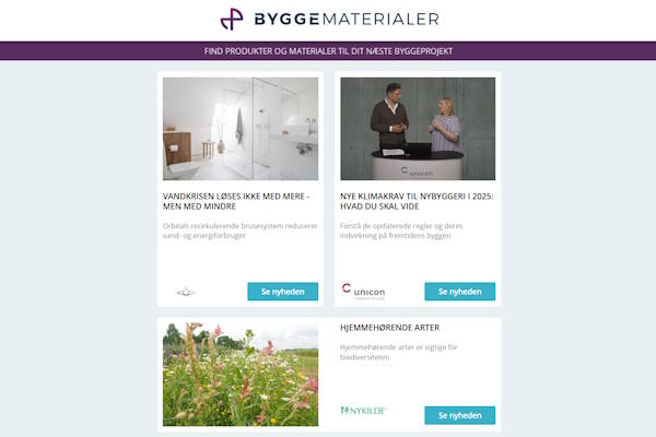 Nyheder: Sikker og effektiv membran til asbesttage | Forbedret lysindfald – altan med foldeglas | Relining af rør | Beskyttelse af ventilationssystemer