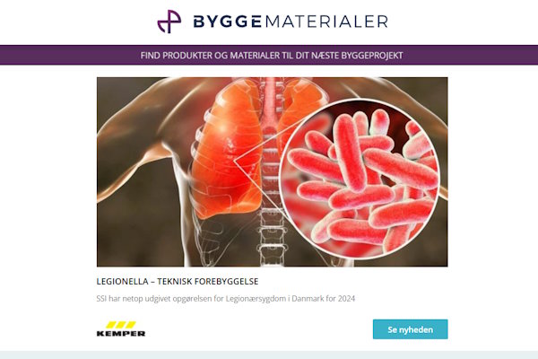 Nyheder: Grøn varme til fremtiden | Ny standard – regnvandshåndtering | Dekorative akustiklofter | Sildebensgulve – reducerer skærespild | Tagmembran