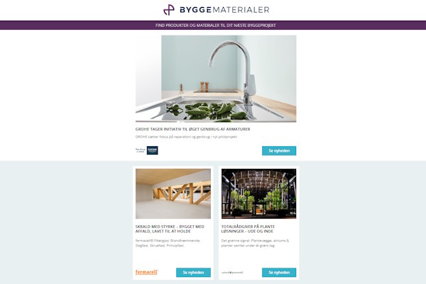 Nyheder: Skruefundamenter – for godt til at være sandt? | Brandsikring af hulrum | Byggeaffald bliver til unikke gulve | Effektiv afvandingsløsning