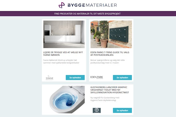 Nyheder: Cirkulære facader | Lang levetid på Danmarks broer | Terrassebrædder af bambus – spar CO2 | Splinterny smartbetjening