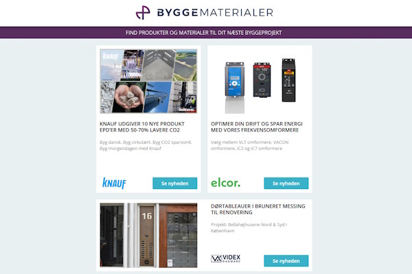 Nyheder: Brandsikring af ventilerede facader | Flydende, sprøjtebar dampspærre | Varmepumpeserie udvides | ESD-gulv | Beregning af chokdæmpning