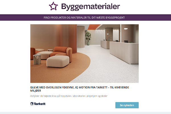 Nyheder: Gulve med overlegen ydeevne | Opgraderer sortimentet af yderdøre | Designoverflader med lavt CO2-aftryk