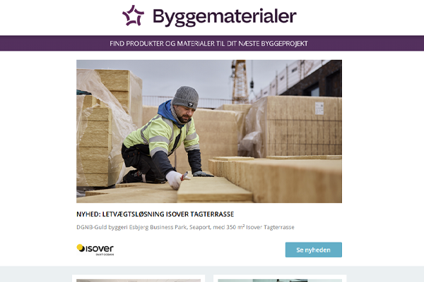 Nyheder: NYHED: Letvægtsløsning | Effektive afløbsløsninger | Gør det lettere at bygge og indrette grønt