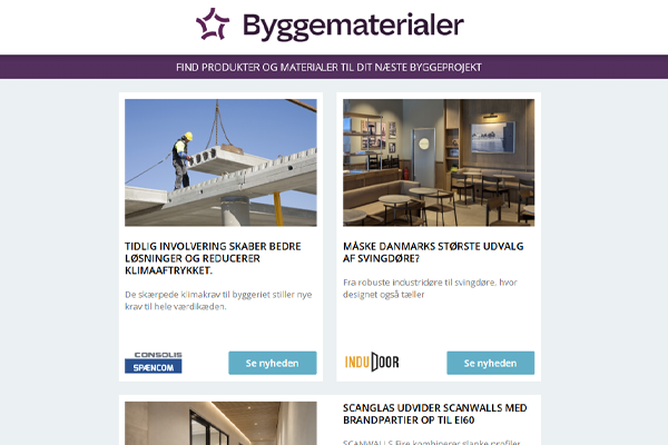Nyheder: Etablerer nyt lyddødt rum | Armeret kabel til industri- og landbrugsinstallationer | Ny Cradle to Cradle-certificering