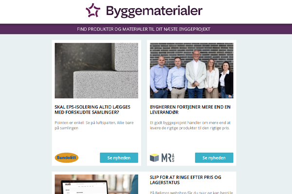 Nyheder: Overfladebelægning giver et flot løft | Enkel og effektiv vådrumssikring | Brandhæmmende og solafskærmende facadeglas