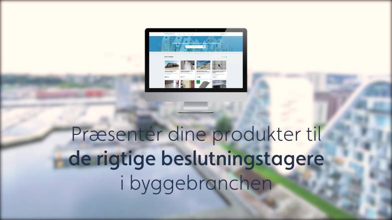 Byggematerialer.dk - præsenter dine produkter