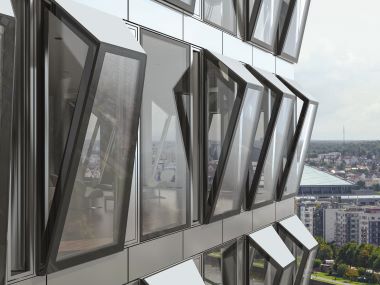 Glasfacader perfekt til bygninger med specielle sikkerhedskrav imod fx indbrud, skud mm. 