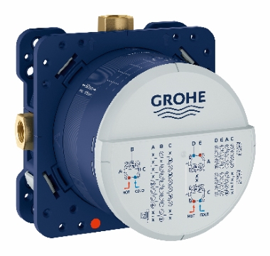 GROHE Rapido SmartBox, universal indbygningsbrus