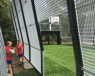 Antvorskov Skole i Slagelse, Omnistadium