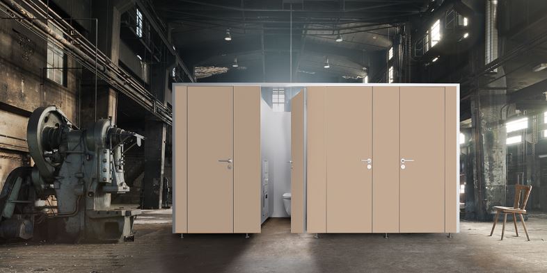 toiletvægge med høj produktkvalitet fra Bjarne Krag Vægsystemer