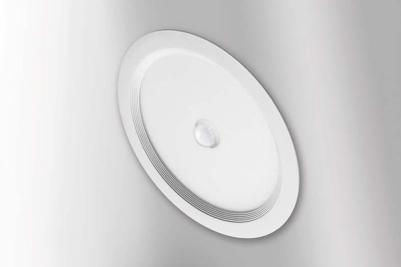 Downlights i ELSA-2-serien med integrerede sensorer 