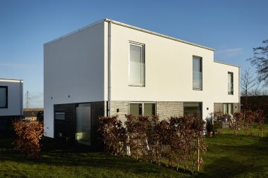 Lavetten - dobbelthuse i Ringsted, teglsten fra Sto Danmark