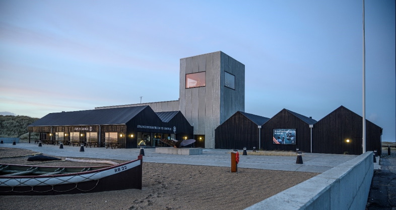 Strandingsmuseet i Ulfborg med cladding