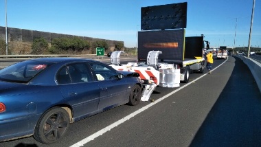 AVS Vejsikring A/S, Truck Mounted Attenuator, sikkerhed i traffik