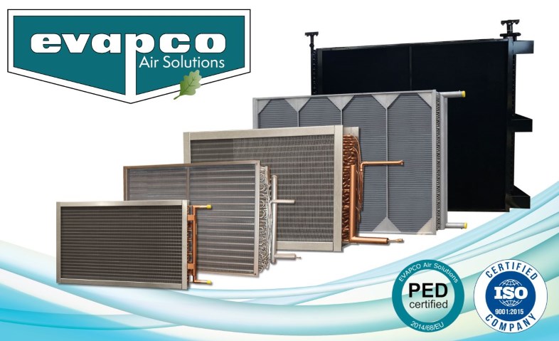 EVAPCO Air Solutions, varmevekslere, tørkølere og kondensatorer