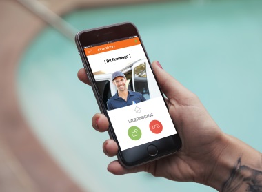 Dørtelefoni til erhverv via smartphone app fra Scantron