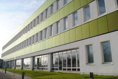 Bornholms Hospital, soalrlab facade