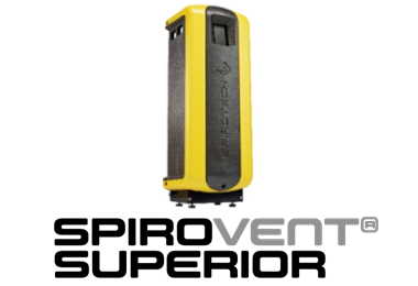 SpiroVent Superior, er en fuldautomatisk vakuumaflufter til varme/køle systemer