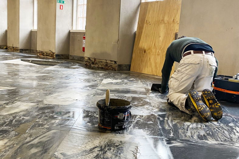 Ardex, Ardex har leveret rådgivning og produkter fra gulv til loft