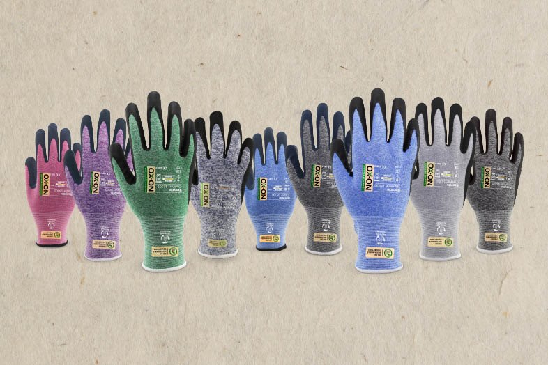 Ox-On, handsker lavet af genanvendeligt plastik