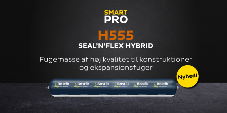 H555 Seal’N’Flex Hybrid opfylder BREEAM-specifikationer Bostik