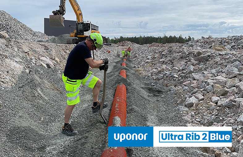 Uponor Infra, spildevandsrør til byggeprojekter med bæredygtighedsmål