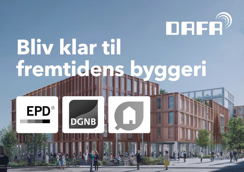 DAFA - Byg DGNB-certificeret med DAFA