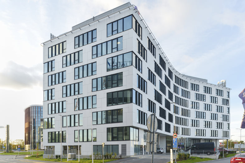 Cembrit bæredygtigt byggeri, Confido Sundhedshus, Tallinn, Estland, LEED Gold