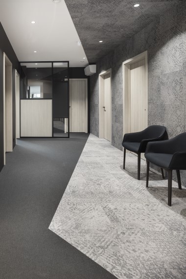 Fletco Carpets - Moderne kontor med unik gulvløsning