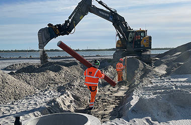 UPONORS BÆREDYGTIGE SPILDEVANDSRØR