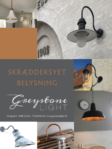 Greystone Light - industrielle lamper 