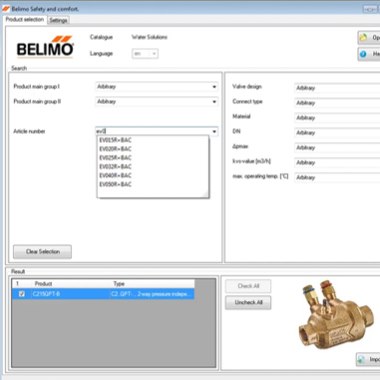 Belimo - Nemt integreret i f.eks. Autodesk Revit 