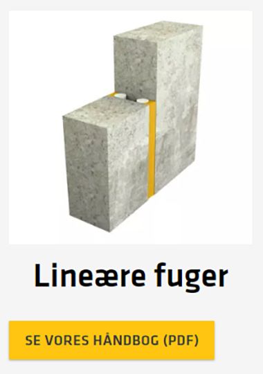 Sika - Linære fuger