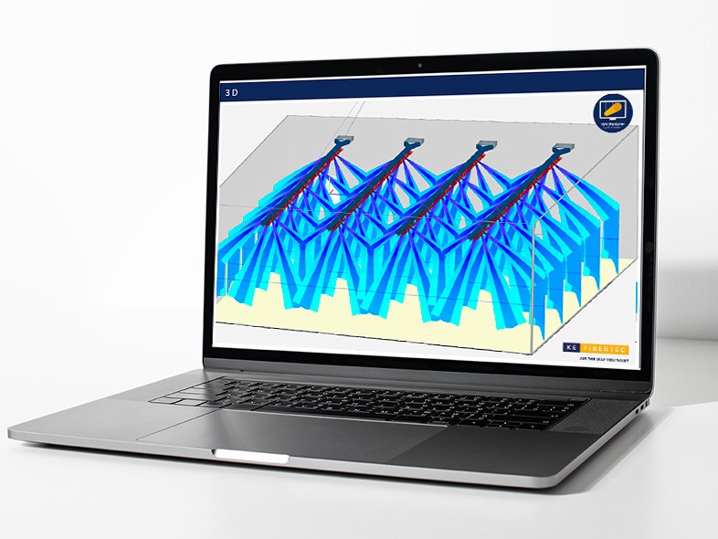 KE Fibertec - Visualisering af korrekt luftfordeling 