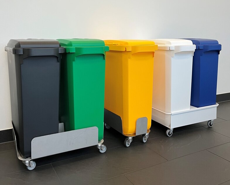 Dansk Emballage Transport - Skiltning på affaldsbeholdere 